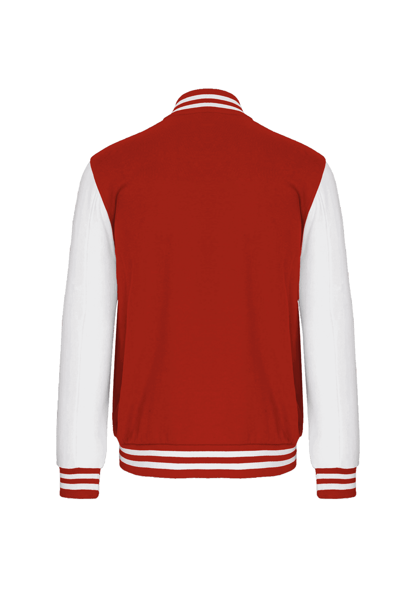 Veste teddy brodée Rouge 002 Shinigami - SHI02_-TEDDYROUGEDOS