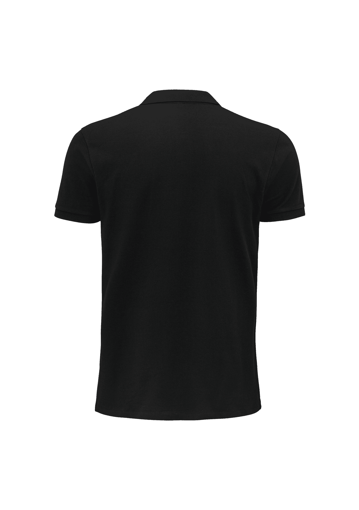 Polo noir Homme 004 Shinigami - SHI04_-PLANETHOMMENOIRDOS